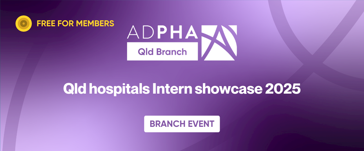Qld Branch | Qld hospital intern showcase 2025